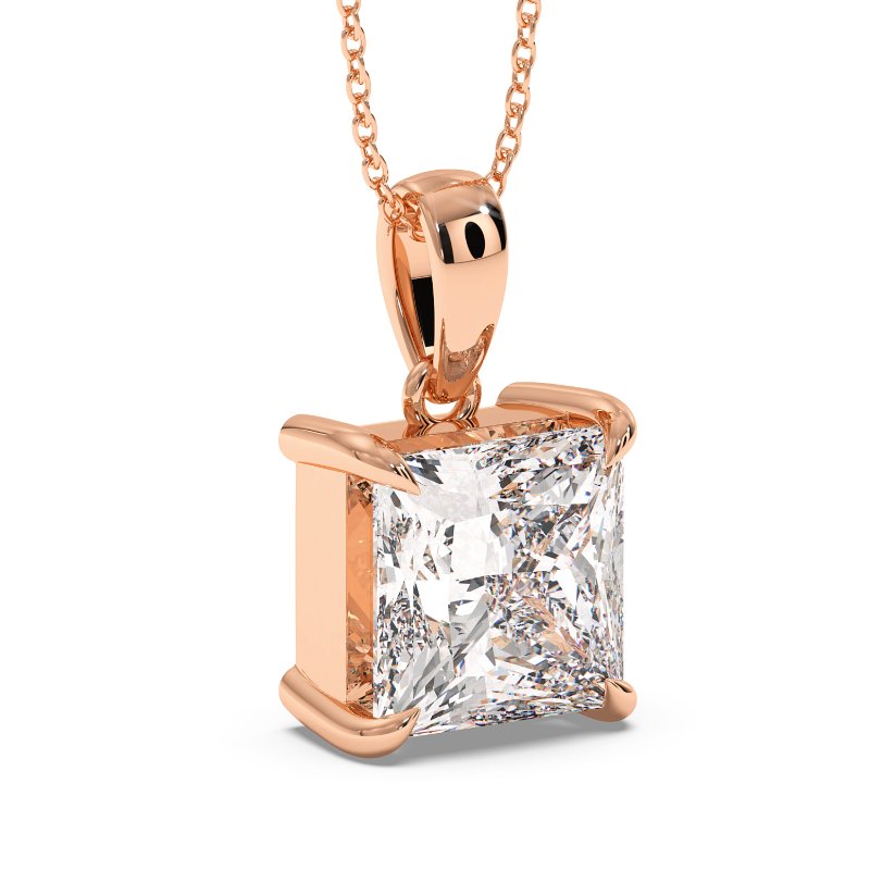 18K Rose Gold Georgia Pendant