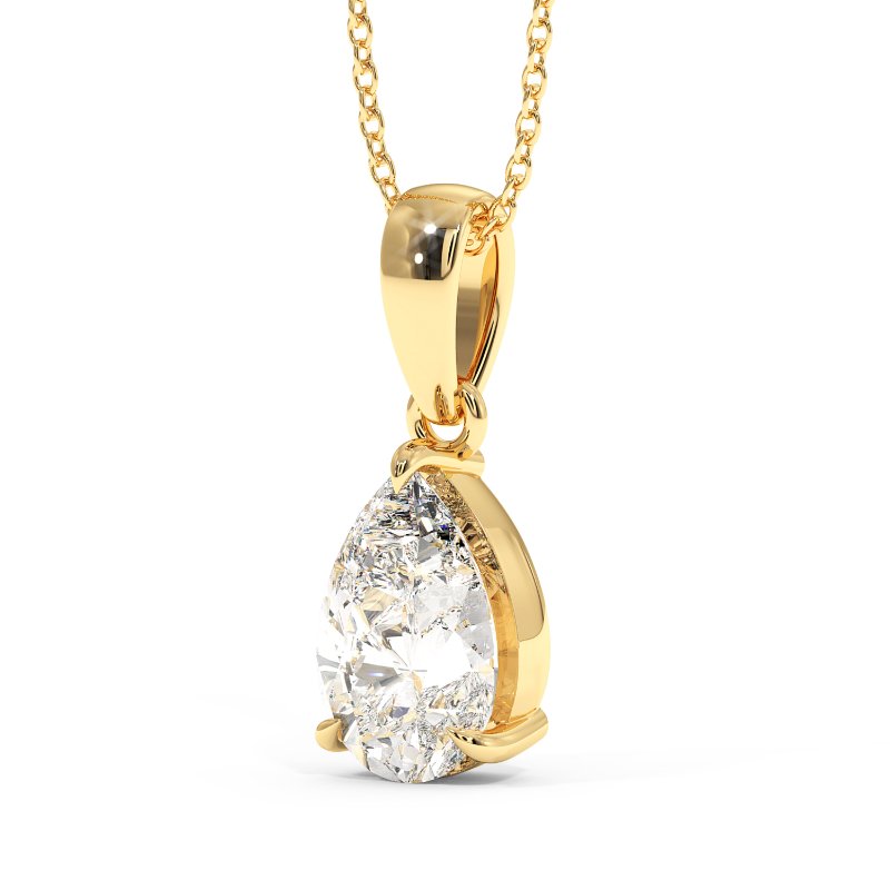 18K Yellow Gold Georgia Pendant