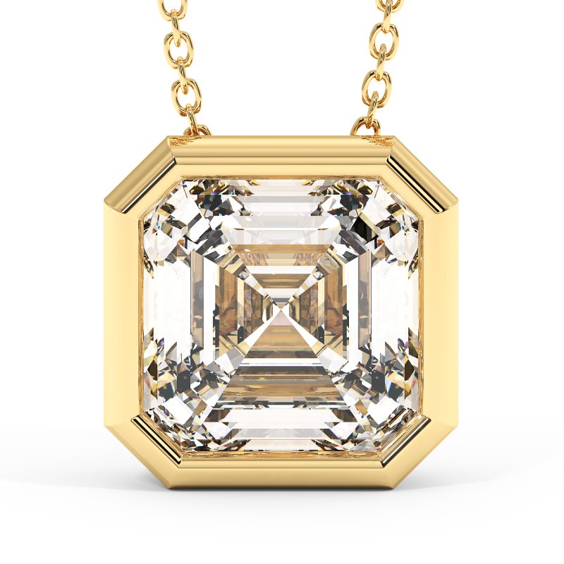 18K White Gold Sabrina Necklace