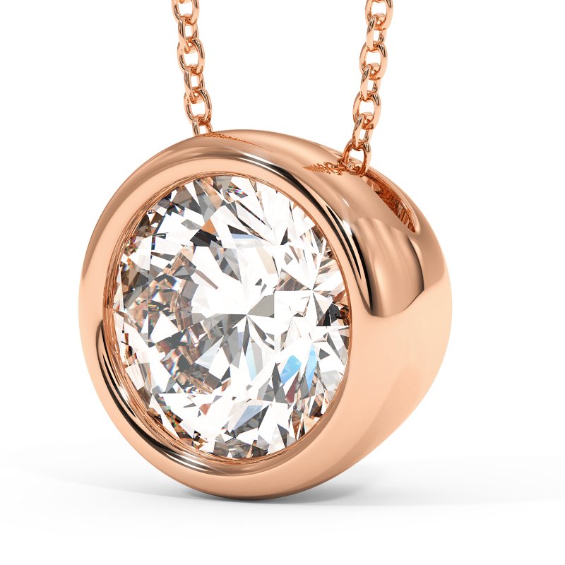 18K Rose Gold Sabrina Necklace