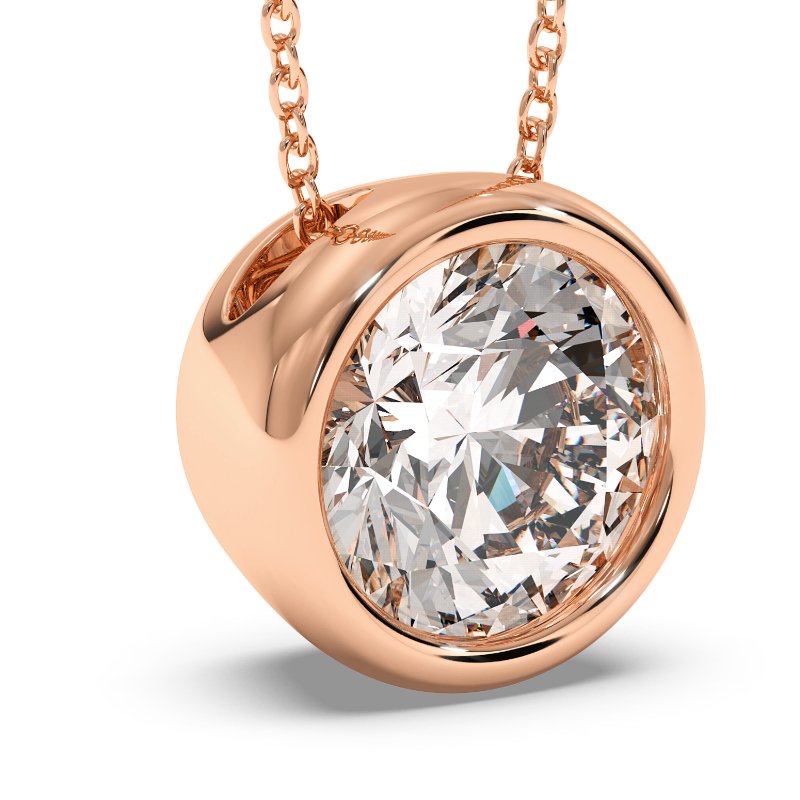 18K Rose Gold Sabrina Necklace