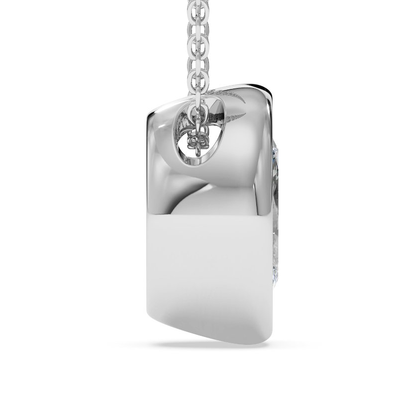 18K White Gold Sabrina Necklace
