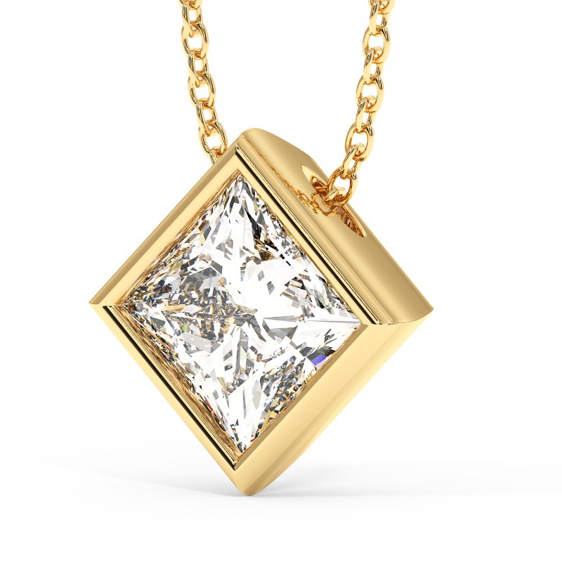 18K Yellow Gold Sabrina Necklace