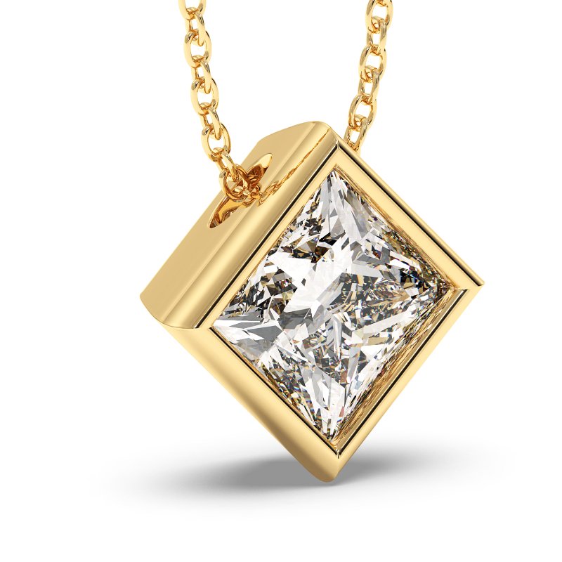 18K Yellow Gold Sabrina Necklace