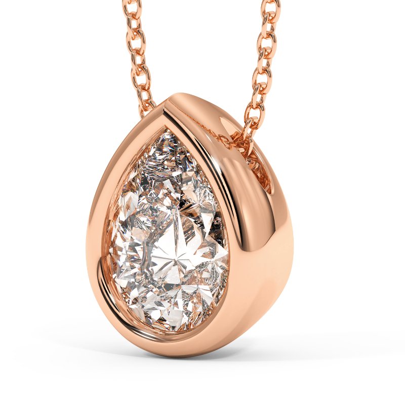 18K Rose Gold Sabrina Necklace