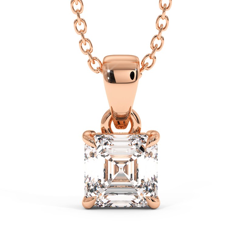 18K White Gold Savannah Pendant