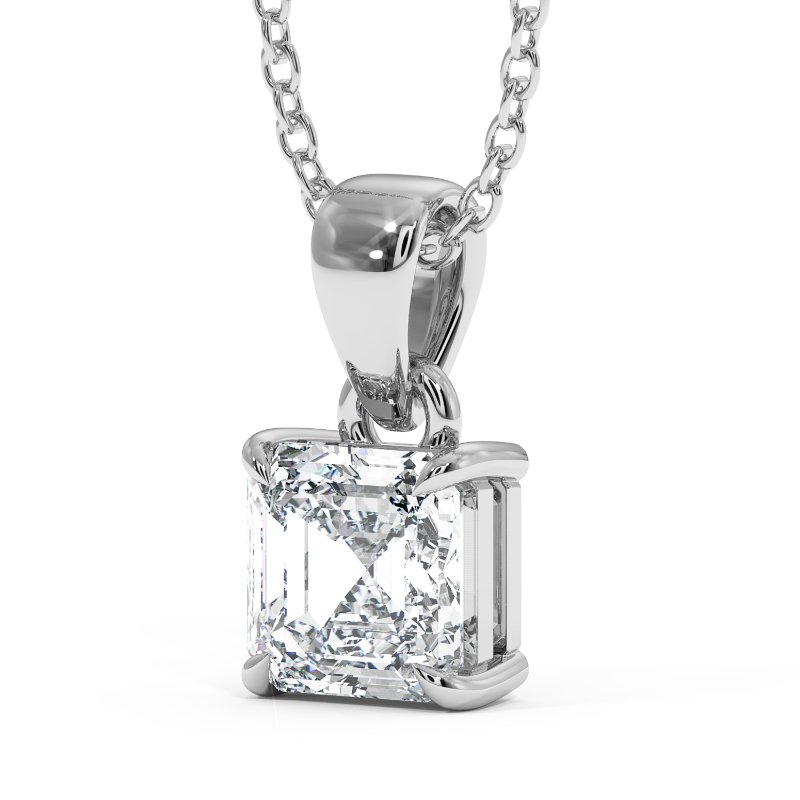 18K White Gold Savannah Pendant