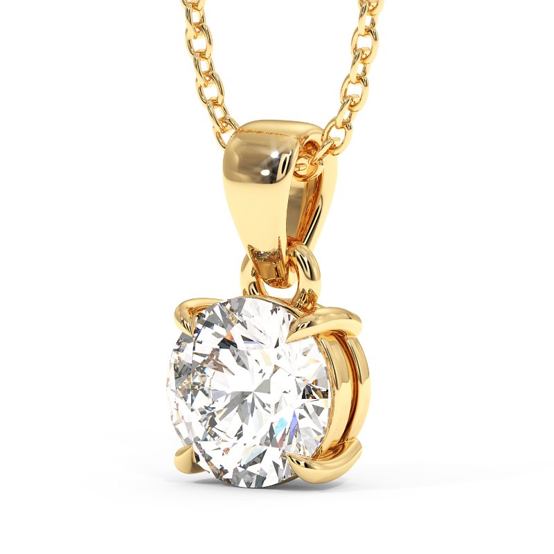18K Yellow Gold Savannah Pendant