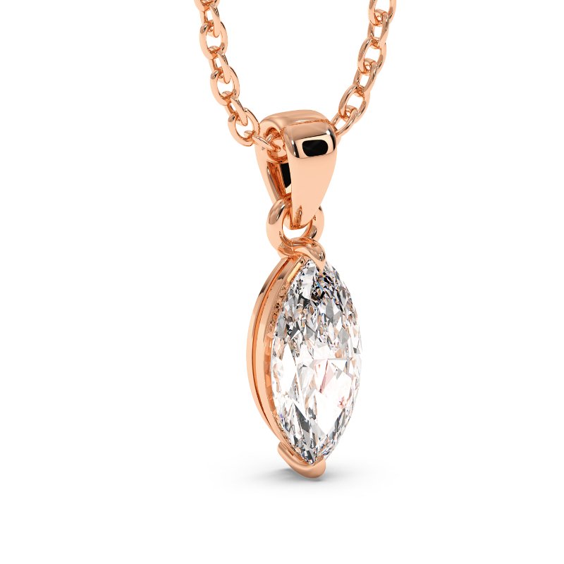 18K Rose Gold Savannah Pendant