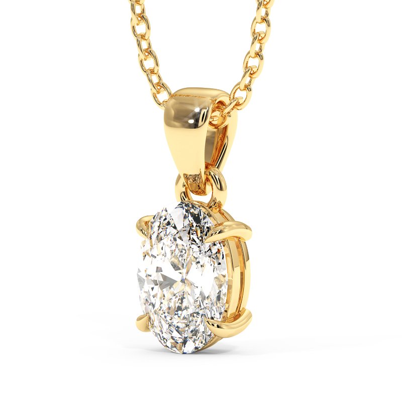 18K Yellow Gold Savannah Pendant