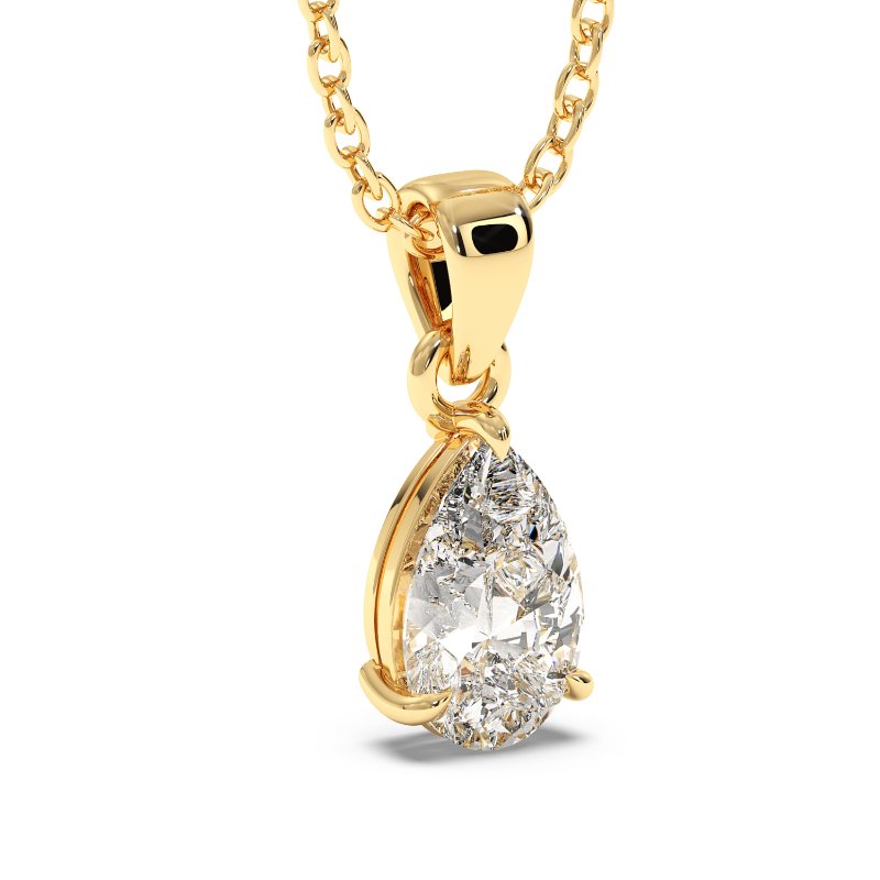 18K Yellow Gold Savannah Pendant