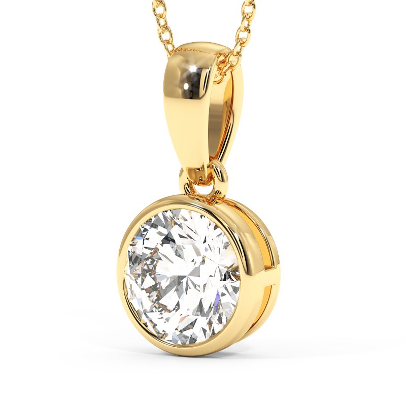 18K Yellow Gold Charlotte Pendant