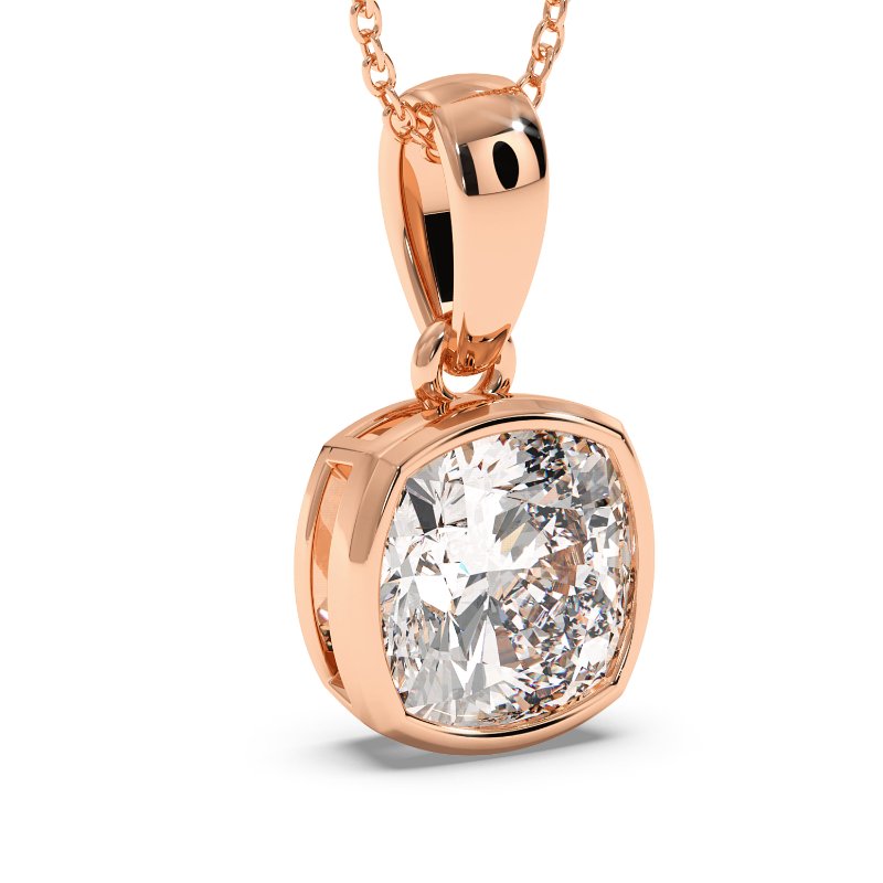 18K Rose Gold Charlotte Pendant