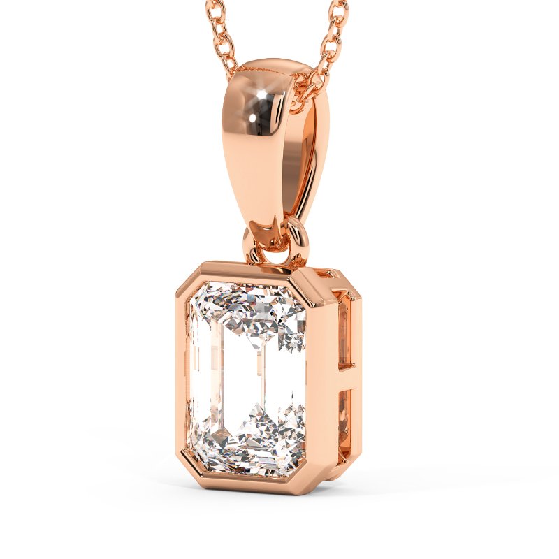 18K Rose Gold Charlotte Pendant