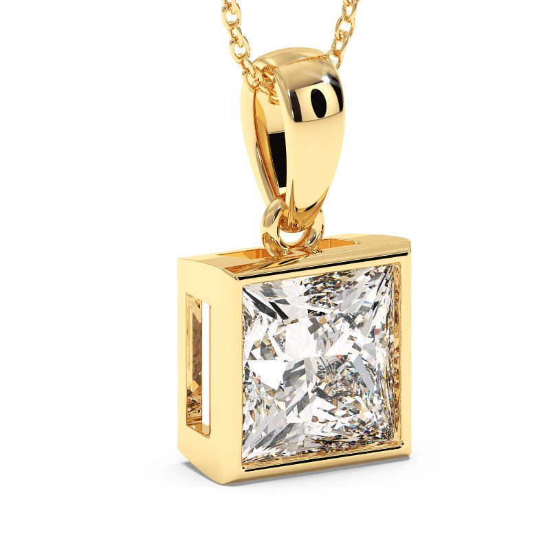 18K Yellow Gold Charlotte Pendant