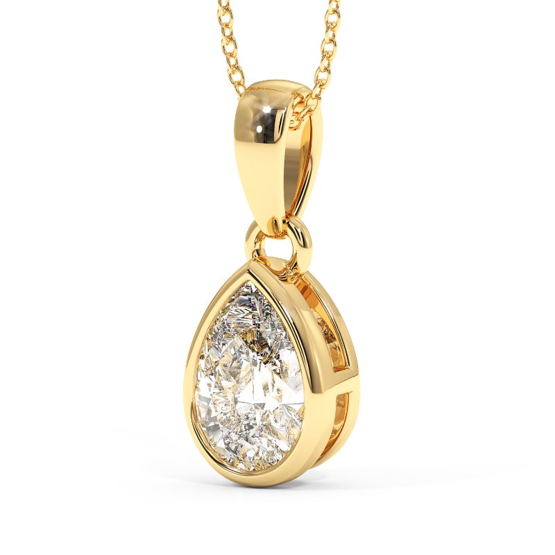 18K Yellow Gold Charlotte Pendant