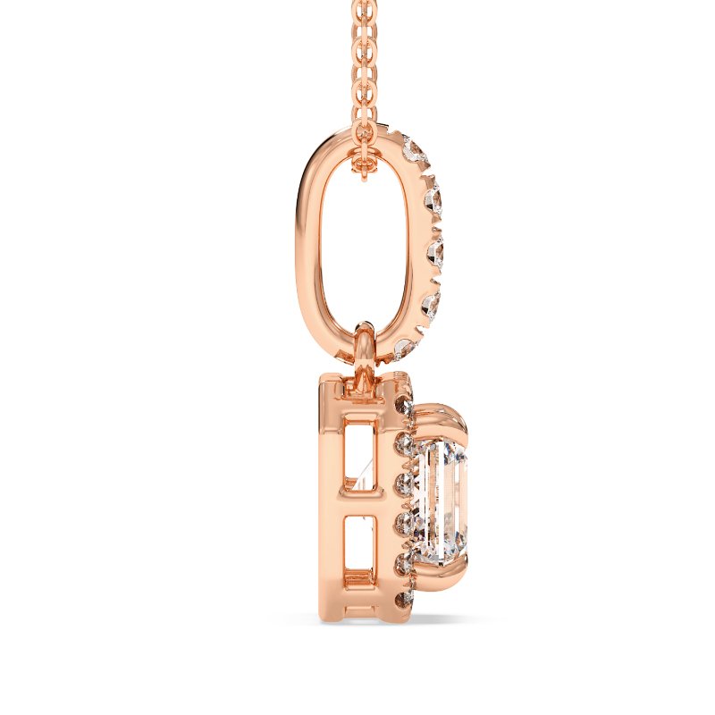 18K Rose Gold London Pendant