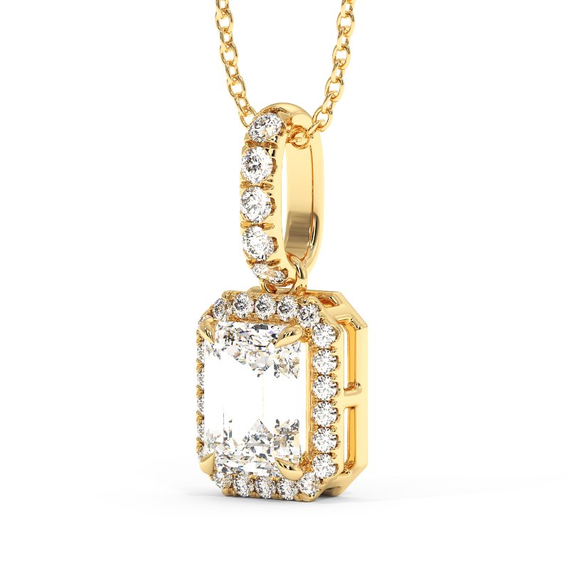 18K Yellow Gold London Pendant