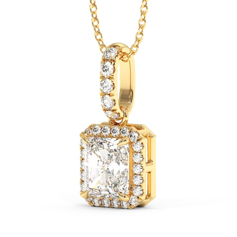 18K Yellow Gold London Pendant