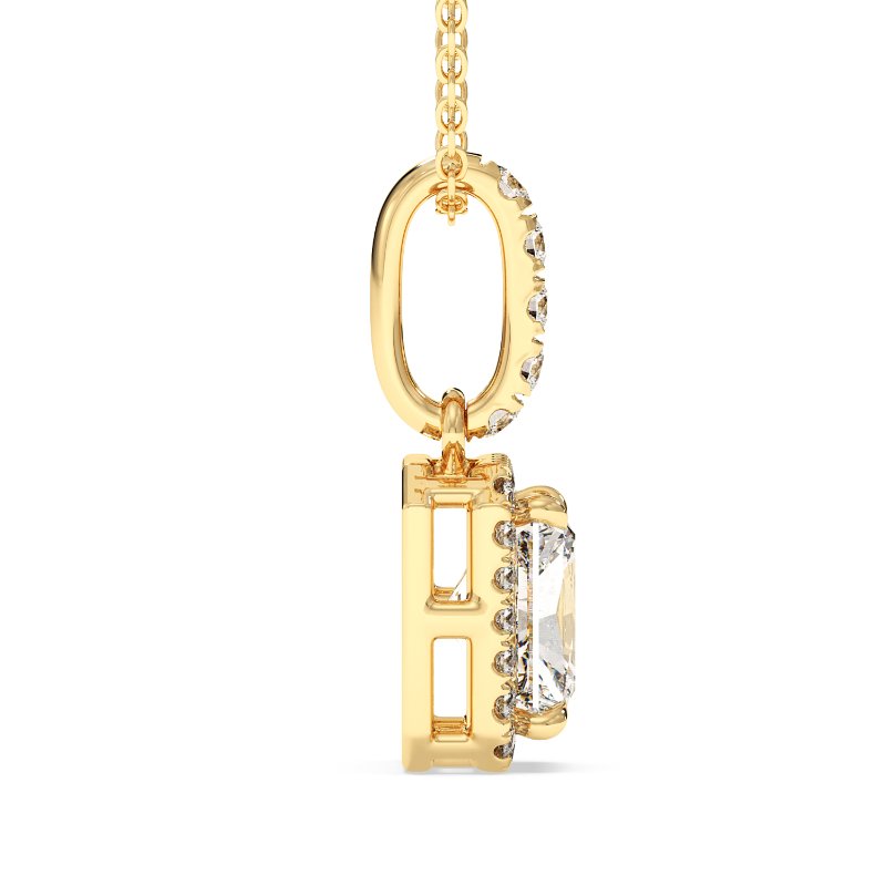 18K Yellow Gold London Pendant