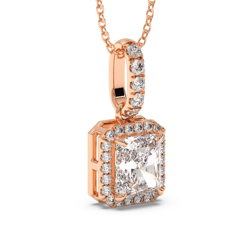 18K Rose Gold London Pendant