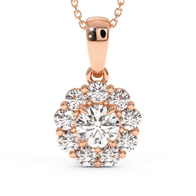 18K White Gold Kaylah Pendant