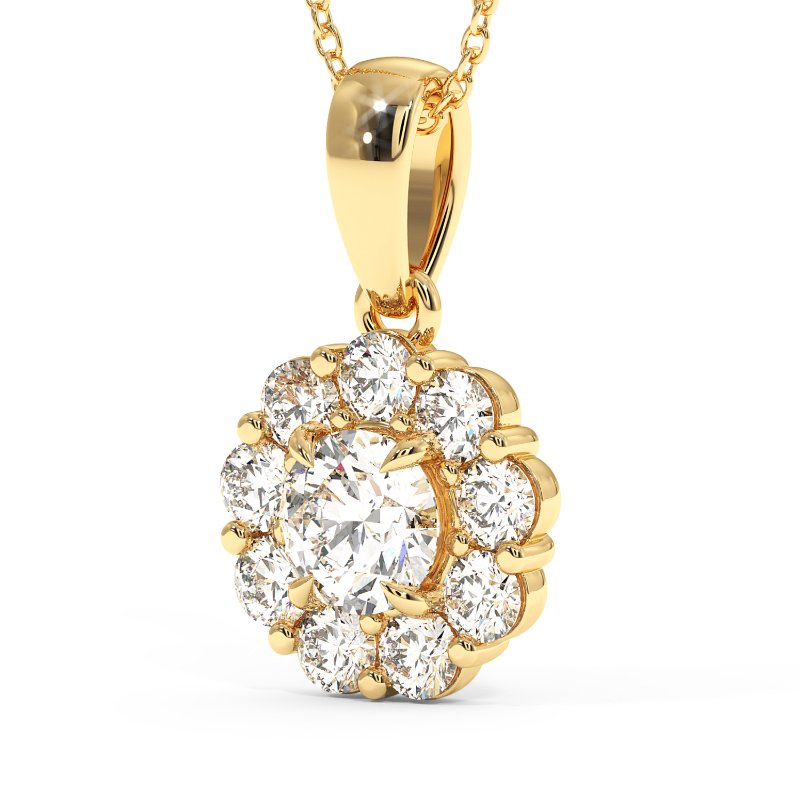 18K Yellow Gold Kaylah Pendant