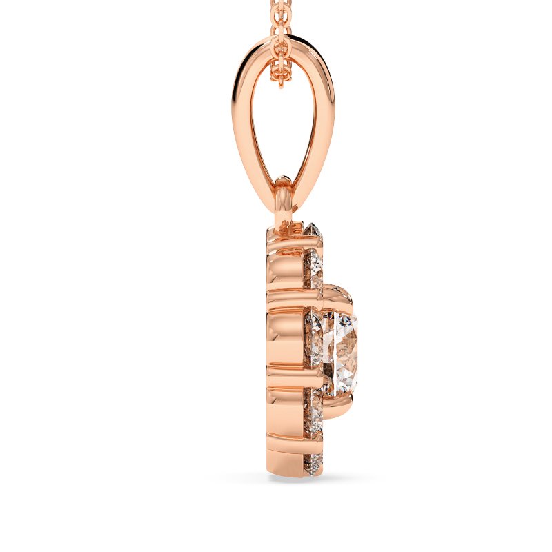 18K Rose Gold Kaylah Pendant