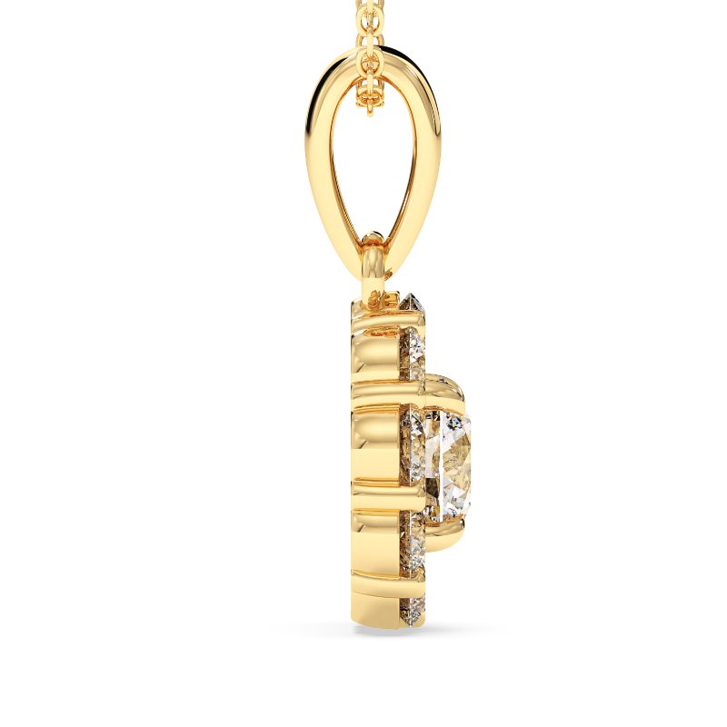 18K Yellow Gold Kaylah Pendant