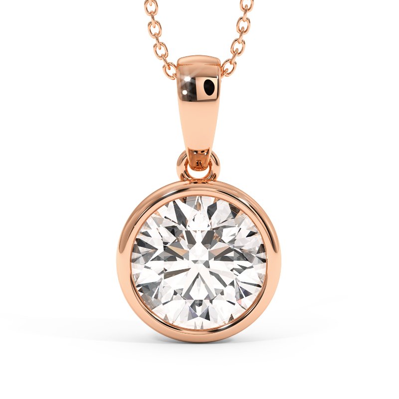 18K White Gold Gianna Pendant