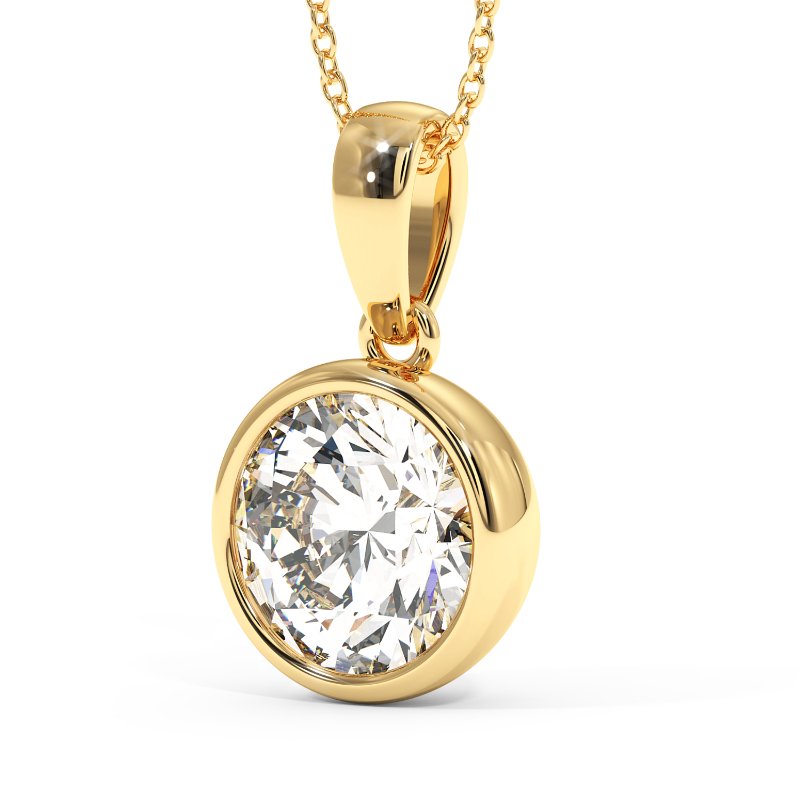 18K Yellow Gold Gianna Pendant