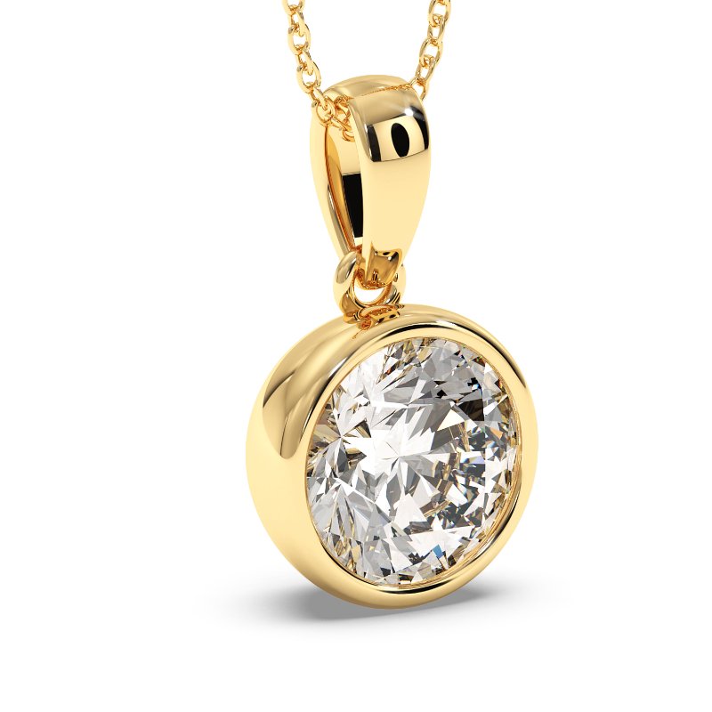 18K Yellow Gold Gianna Pendant