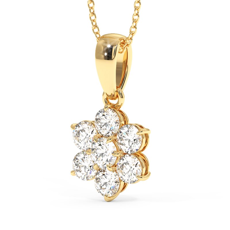 18K Yellow Gold Saskia Pendant