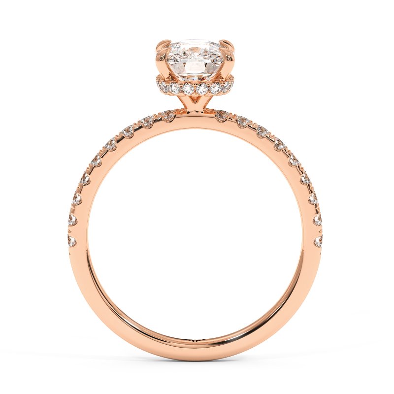 18K Rose Gold Isadora Engagement Ring