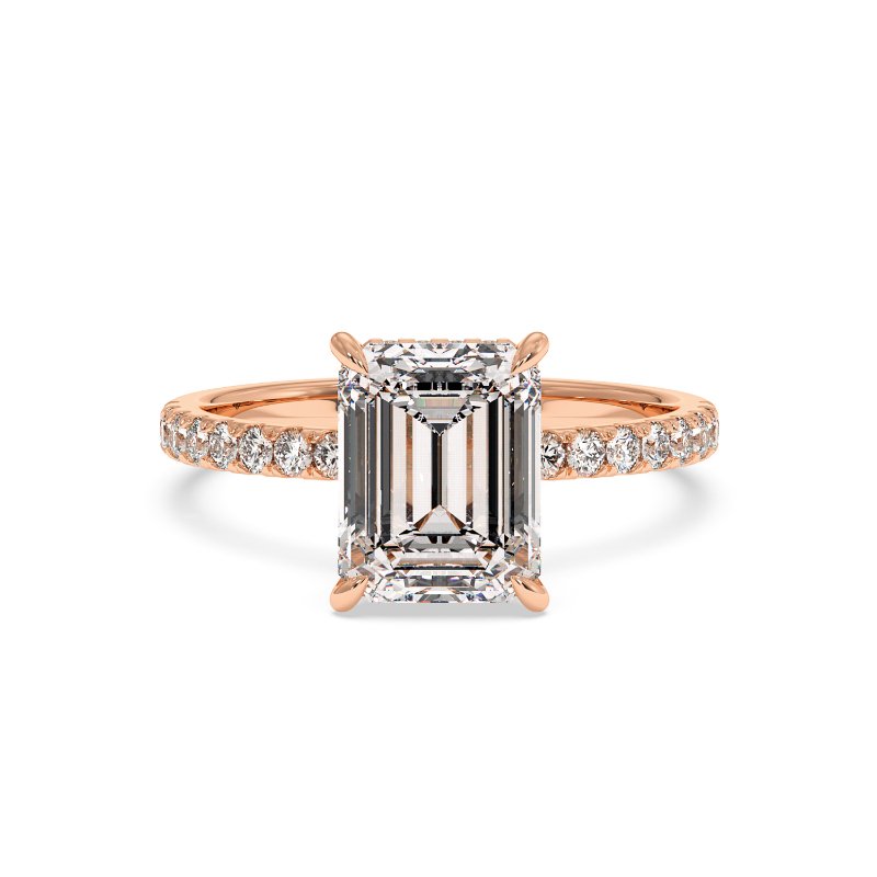 18K Rose Gold Isadora Engagement Ring