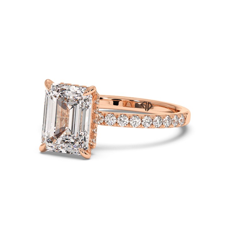 18K Rose Gold Isadora Engagement Ring