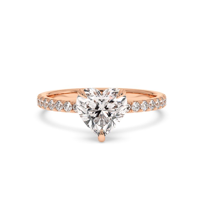18K Rose Gold Isadora Engagement Ring