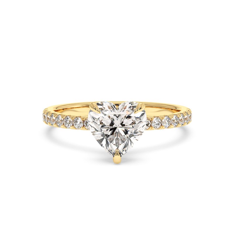 18K White Gold Isadora Engagement Ring