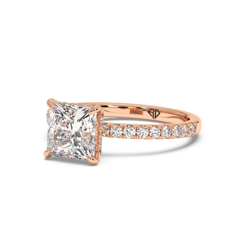 18K Rose Gold Isadora Engagement Ring