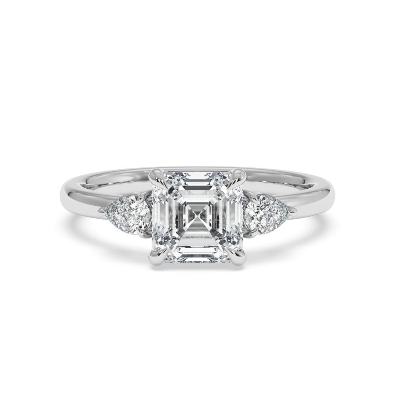 18K White Gold Selene Engagement Ring