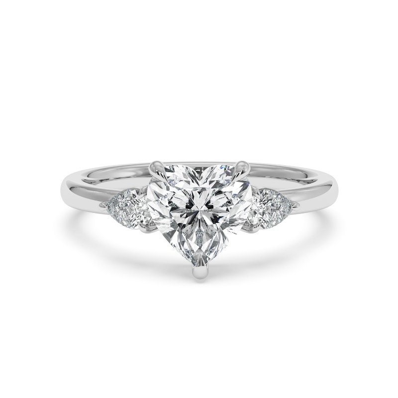 18K White Gold Selene Engagement Ring