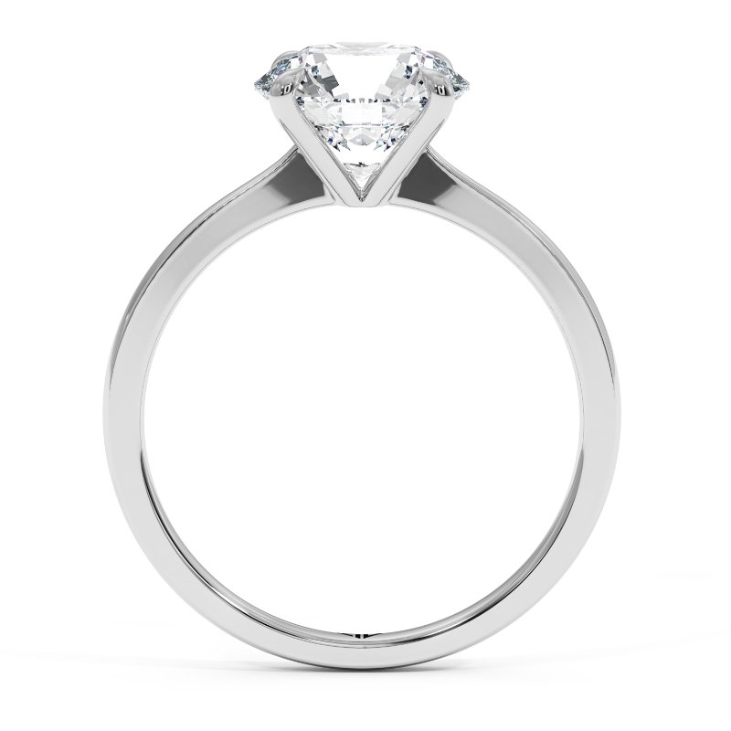 18K White Gold Giselle Diamond Solitaire Engagement Ring
