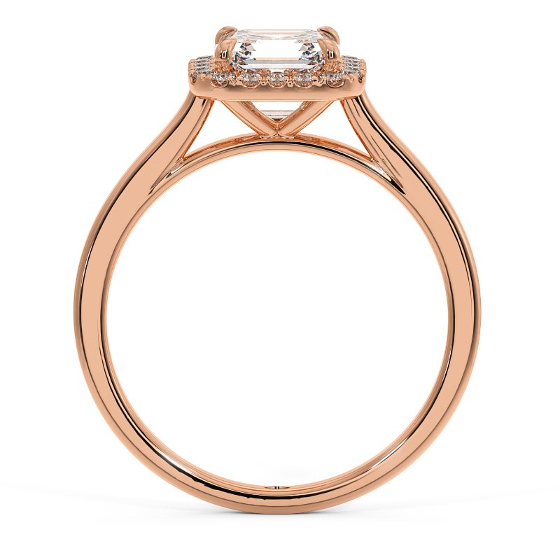 18K Rose Gold Layla Engagement Ring