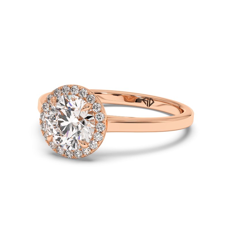 18K Rose Gold Layla Engagement Ring