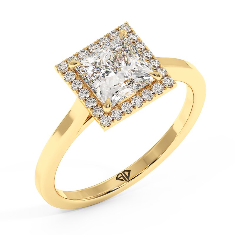18K Yellow Gold Layla Engagement Ring