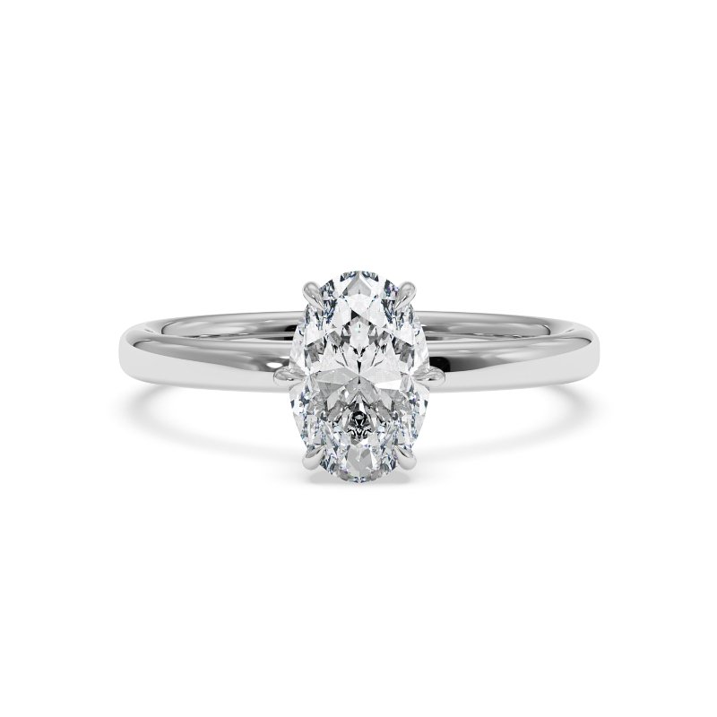 18K White Gold Octavia Engagement Ring