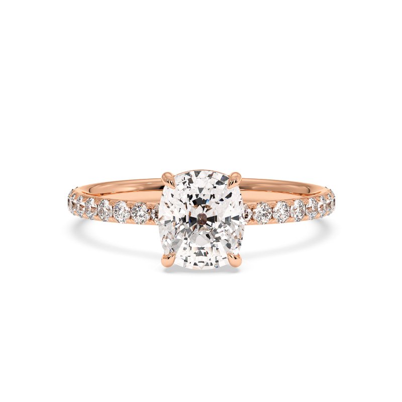 18K White Gold Auriella Engagement Ring