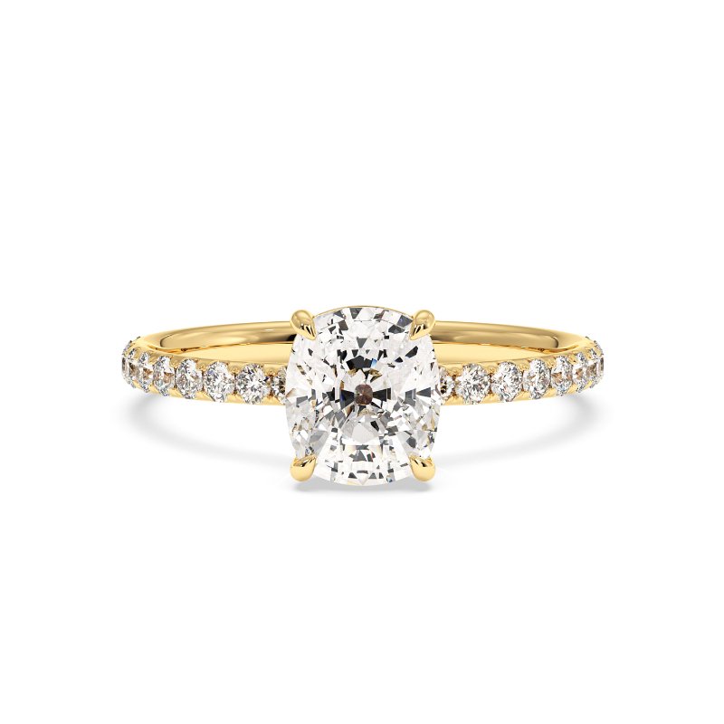18K White Gold Auriella Engagement Ring