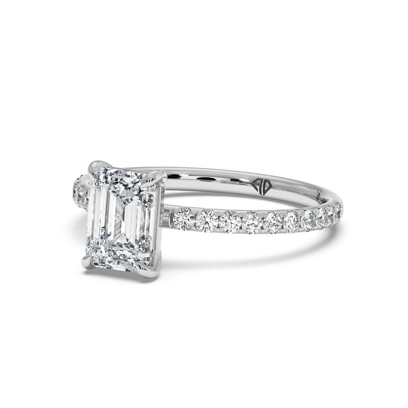 18K White Gold Auriella Engagement Ring