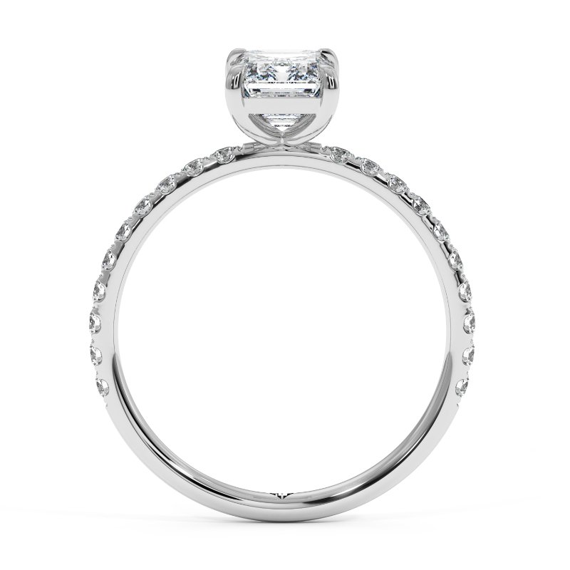 18K White Gold Auriella Engagement Ring